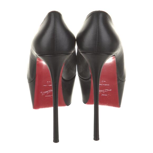 ❤️Christian Louboutin Leather Platform Pumps❤️ - Picture 4 of 5